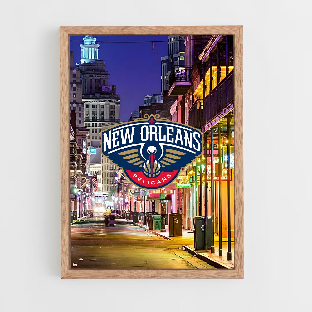 Poster L'Esprit de la Nouvelle-Orléans – affiche Basketball (vue 4)